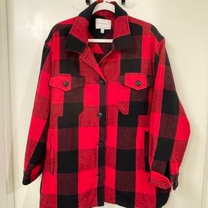 Lucky Brand Buffalo Plaid Shacket - Sz XL